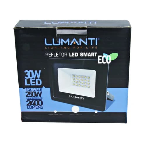 Refletor Led 30W 5500K 110-220V 2400 Lumens Lumanti