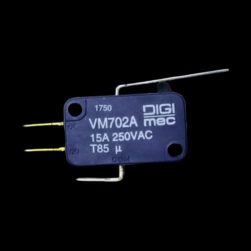 Micro Interruptor Miniatura Alavanca Plana Média VM702A Digimec