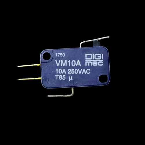 Micro Interruptor Miniatura Alavanca Plana Curta VM10A Digimec