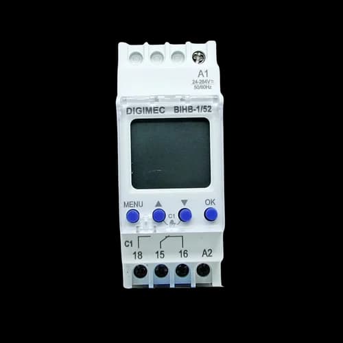 Timer Digital BIHB-1/52 16Amp. Digimec