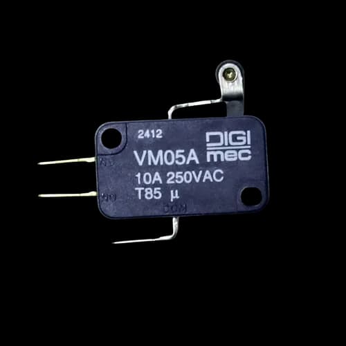 Micro Interruptor Miniatura Alavanca Curta com Rolete VM05A Digimec