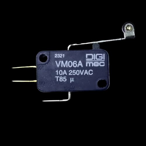 Micro Interruptor Miniatura Alavanca com Rolete Simulado VM06A Digimec