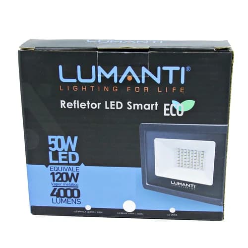 Refletor Led 50W 5500K 110-220V 4000 Lumens Lumanti