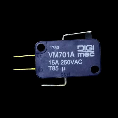 Micro Interruptor Miniatura Alavanca Plana Curta VM701A Digimec
