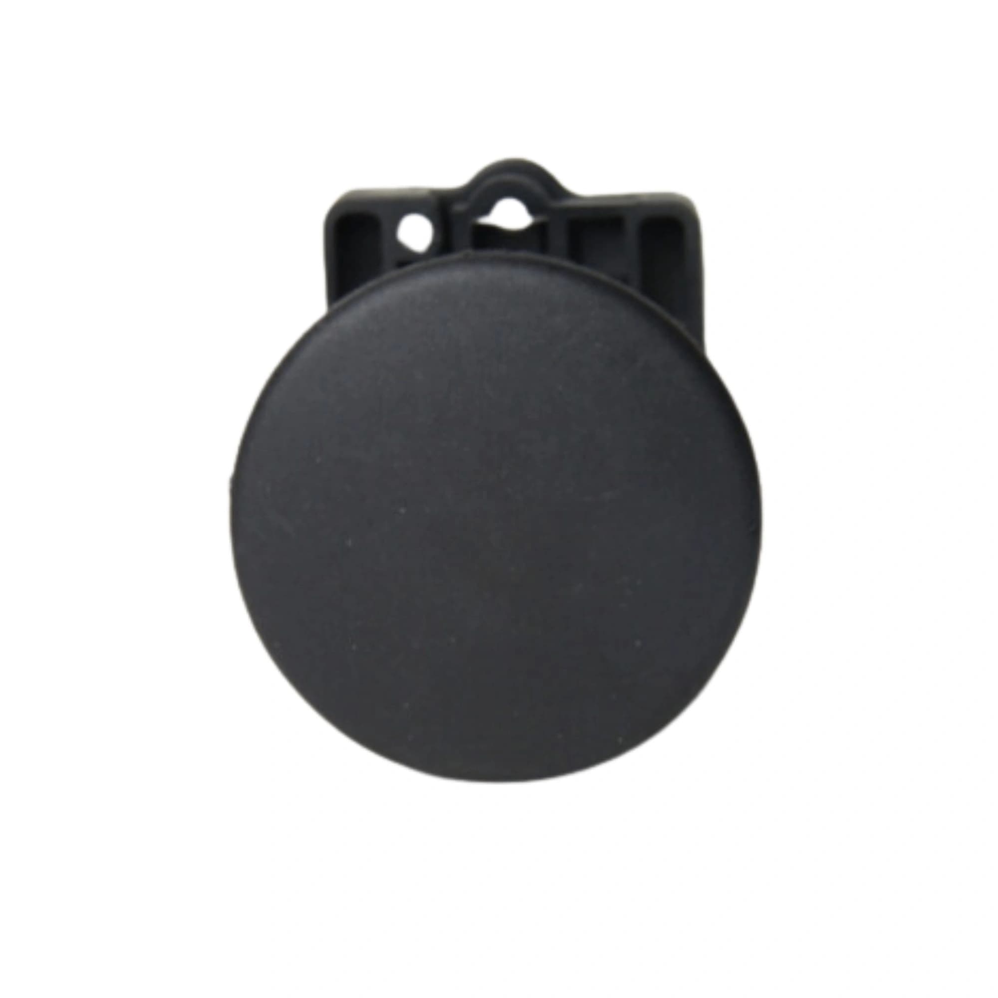 Botão de comando plástico 22mm preto 1NA HB2-EC21
