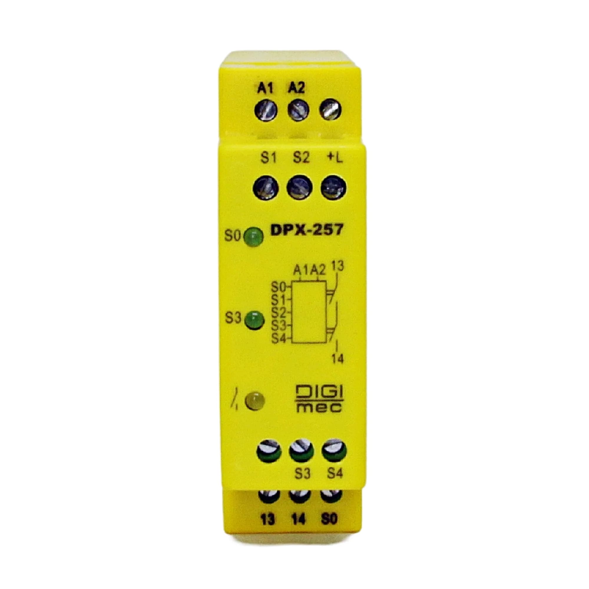Rele de Segurança NR12 Cat 10 DPX-257 T10 Digimec