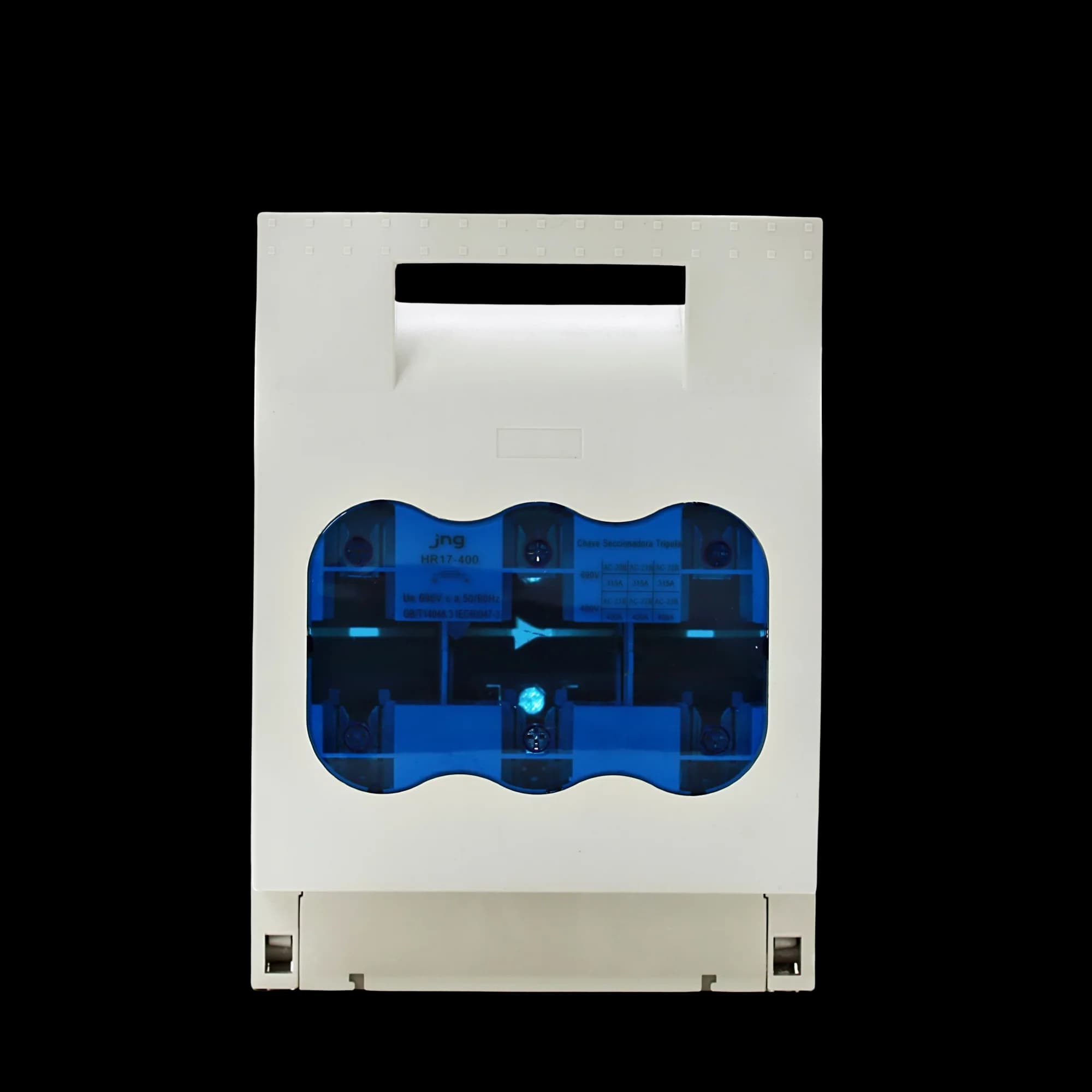 Chave Seccionadora Fusível Tripolar NH2 400Amp. HR17-400