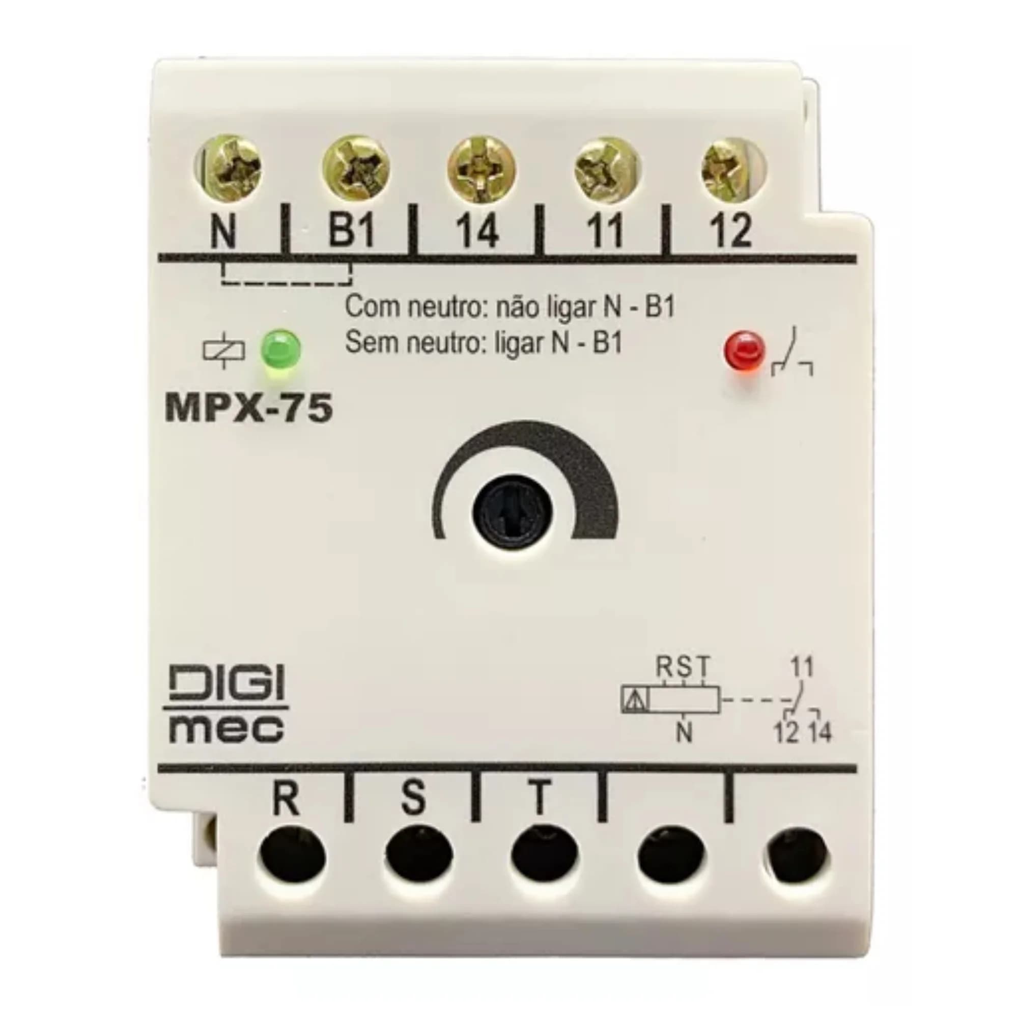 Rele de Sequência e Falta de Fase MPX-75 Digimec
