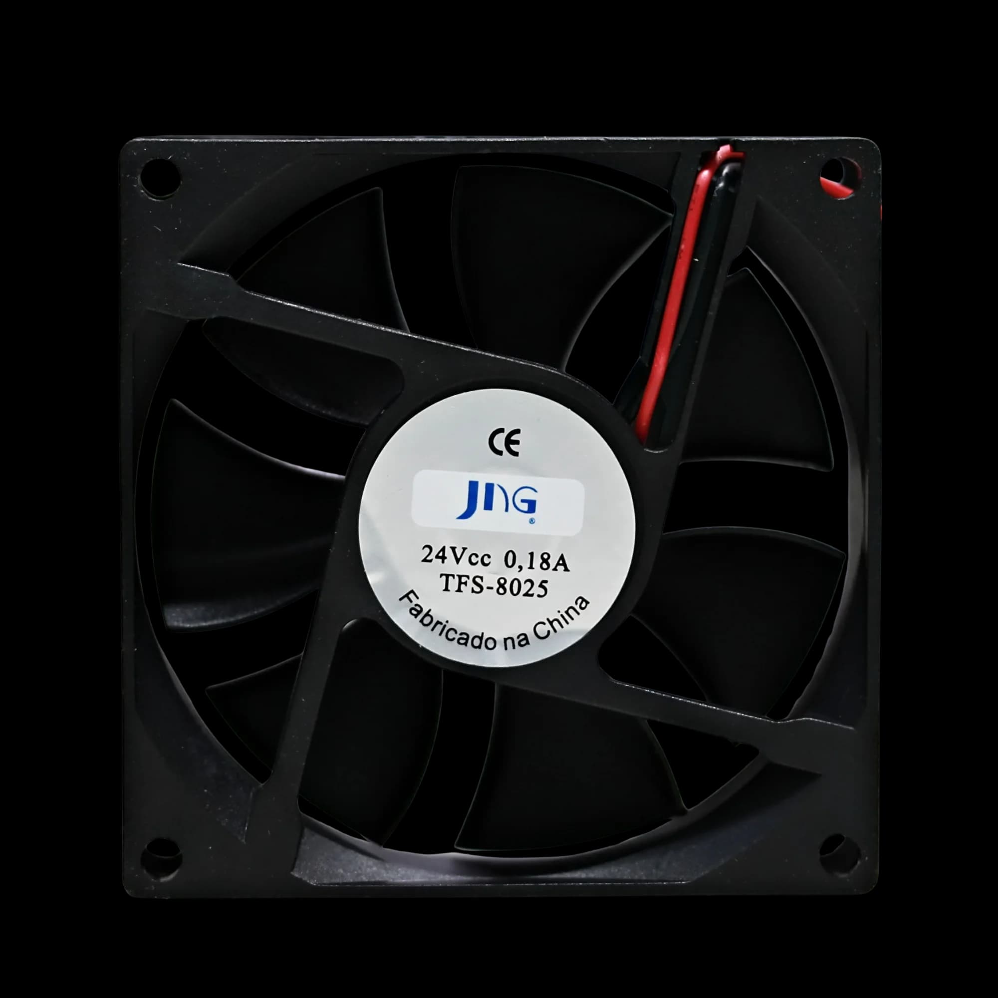 Microventilador 80x80mm 24Vcc