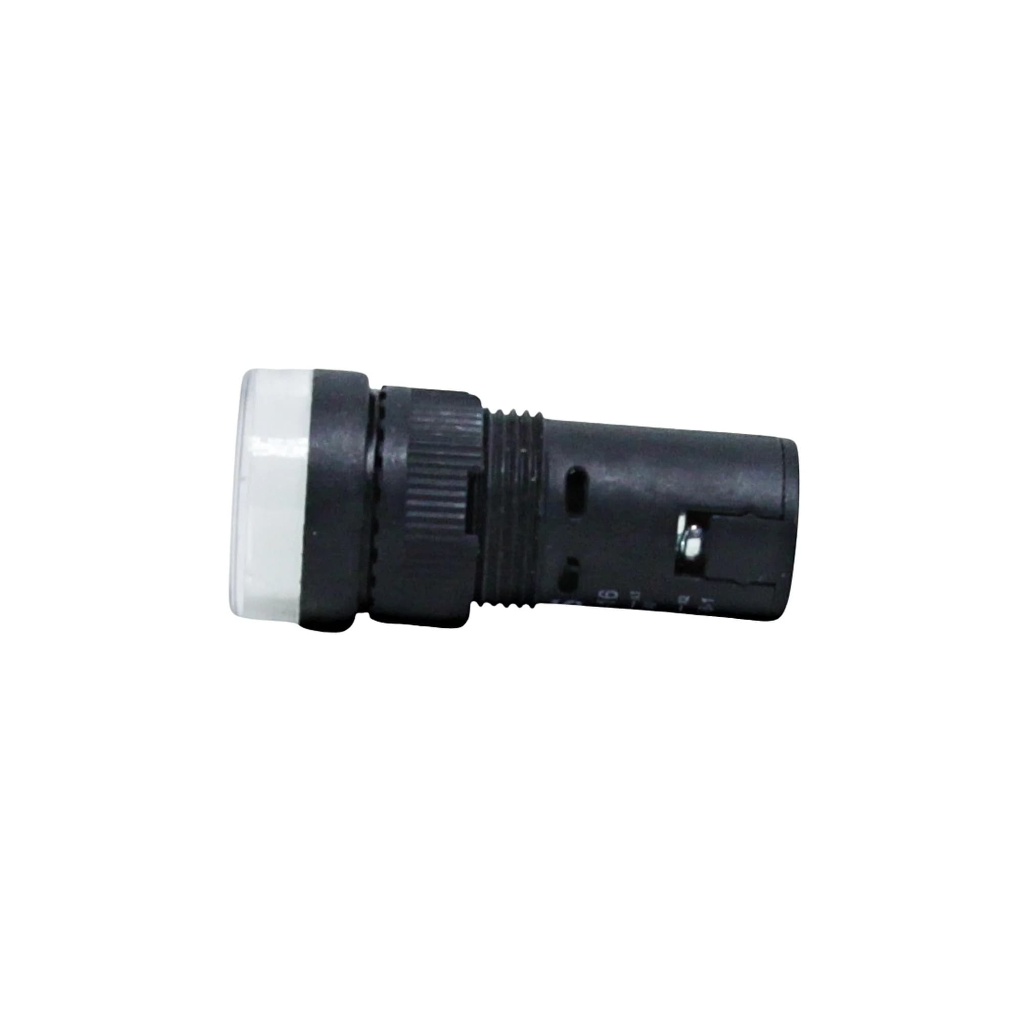 Sinaleiro 16mm Led Branco HDY16-W