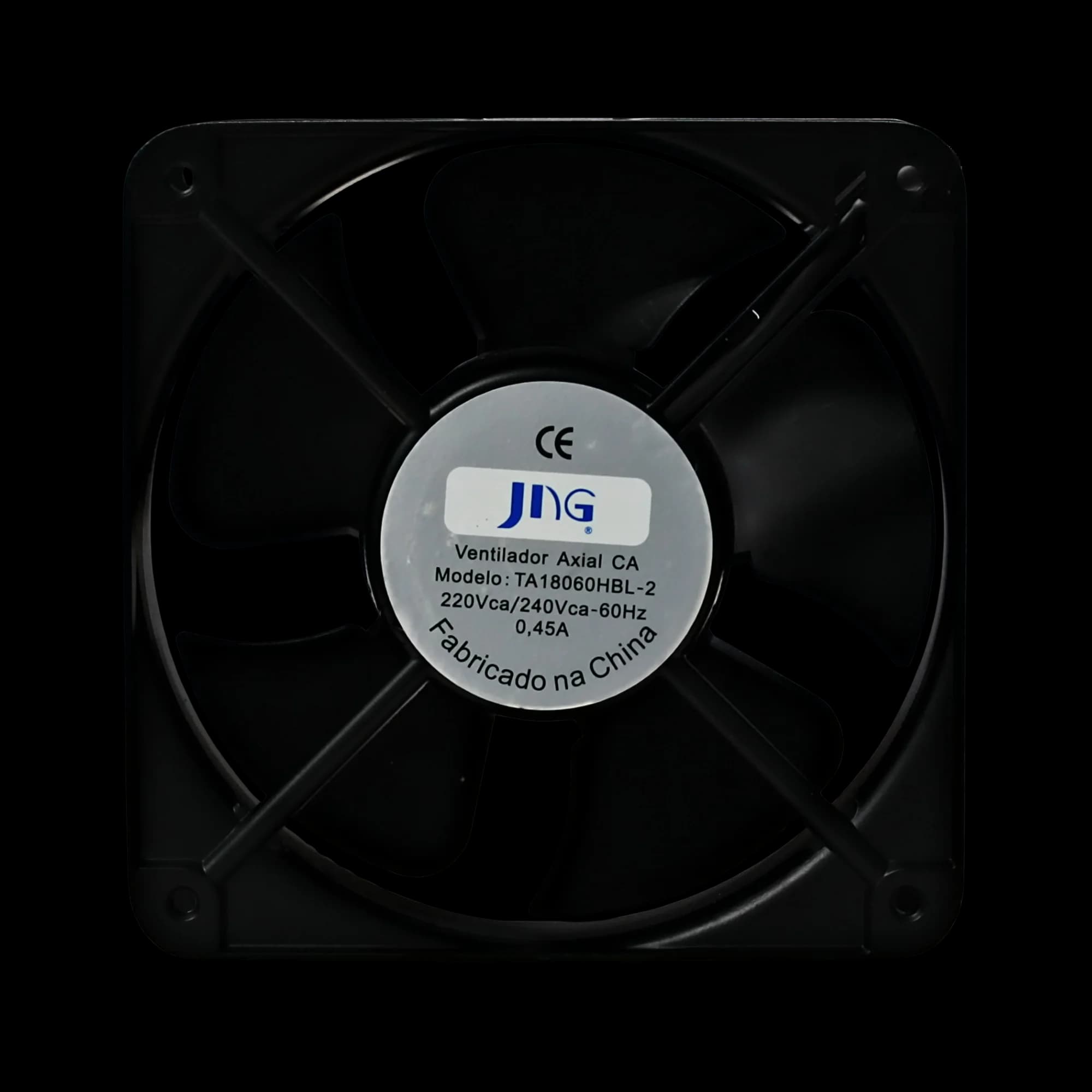 Microventilador 180x180mm 220V