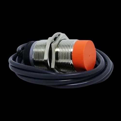 Sensor Indutivo Metálico 30mm Dist. Sensora 15mm 90-250Vca NA Cabo 1,5mts. CJY30E-15KA Digimec