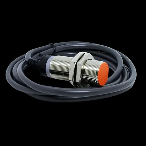 Sensor Indutivo Metálico 18mm Dist. Sensora 5mm 10-30Vcc NPN NA+NF Cabo 1,5mts. CJY18E-05NC Digimec