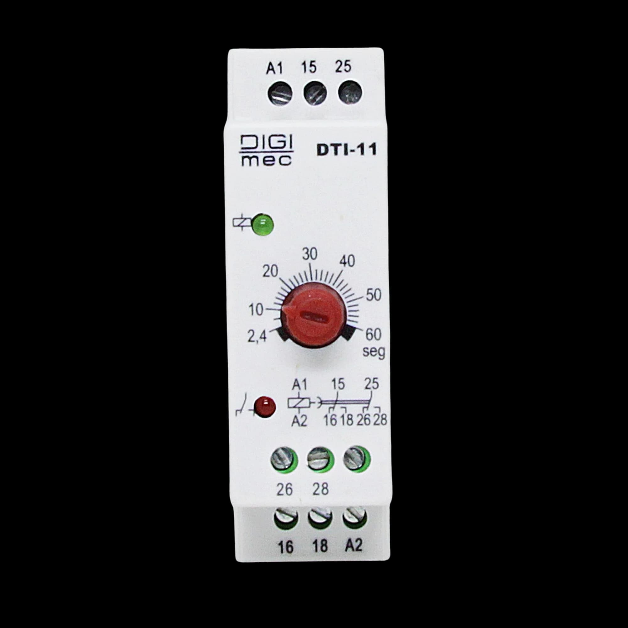 Temporizador Impulso na Energização DTI-11 Digimec