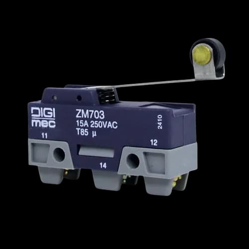 Micro Interruptor Alavanca com Rolete ZM703 Digimec
