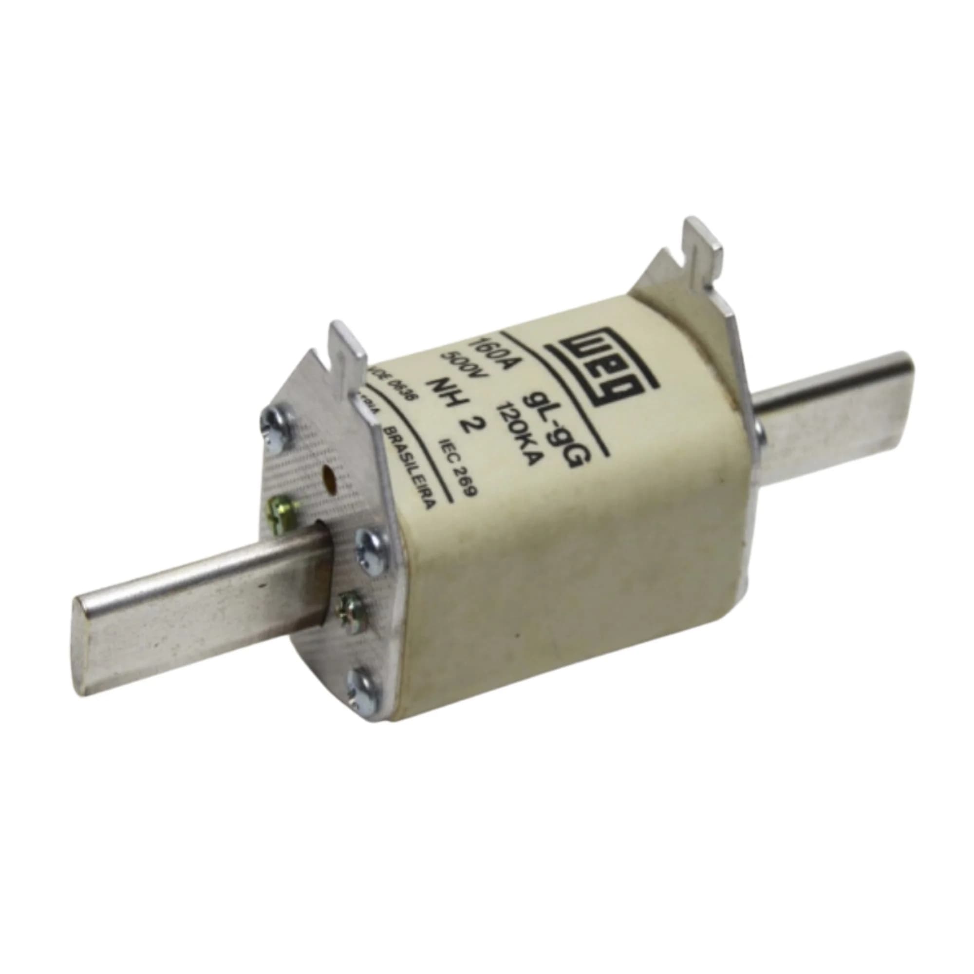 Fusível tipo NH, retardado, tamanho 2, FNH2-160 160AMP. WEG
