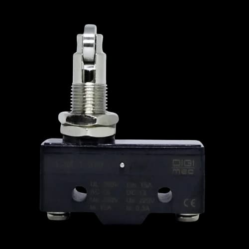 Micro Interruptor Baquelite Botão com Rolete Transversal para Painel CM-1309 Digimec