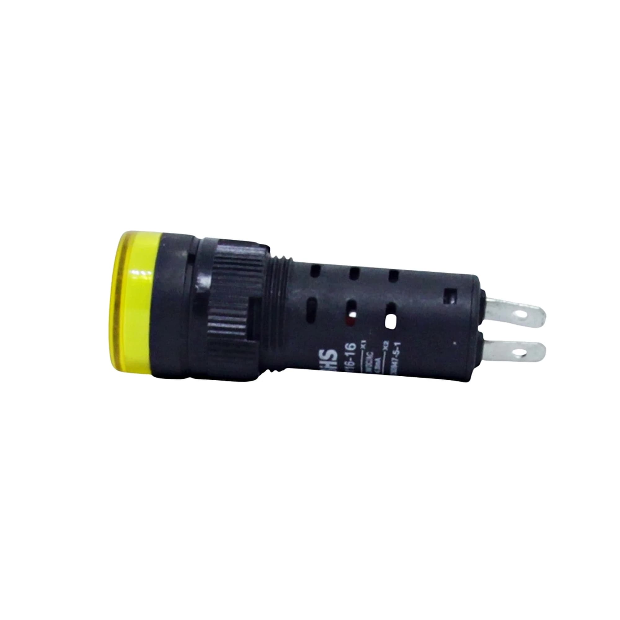 Sinaleiro 16mm Led Amarelo HDY16-Y