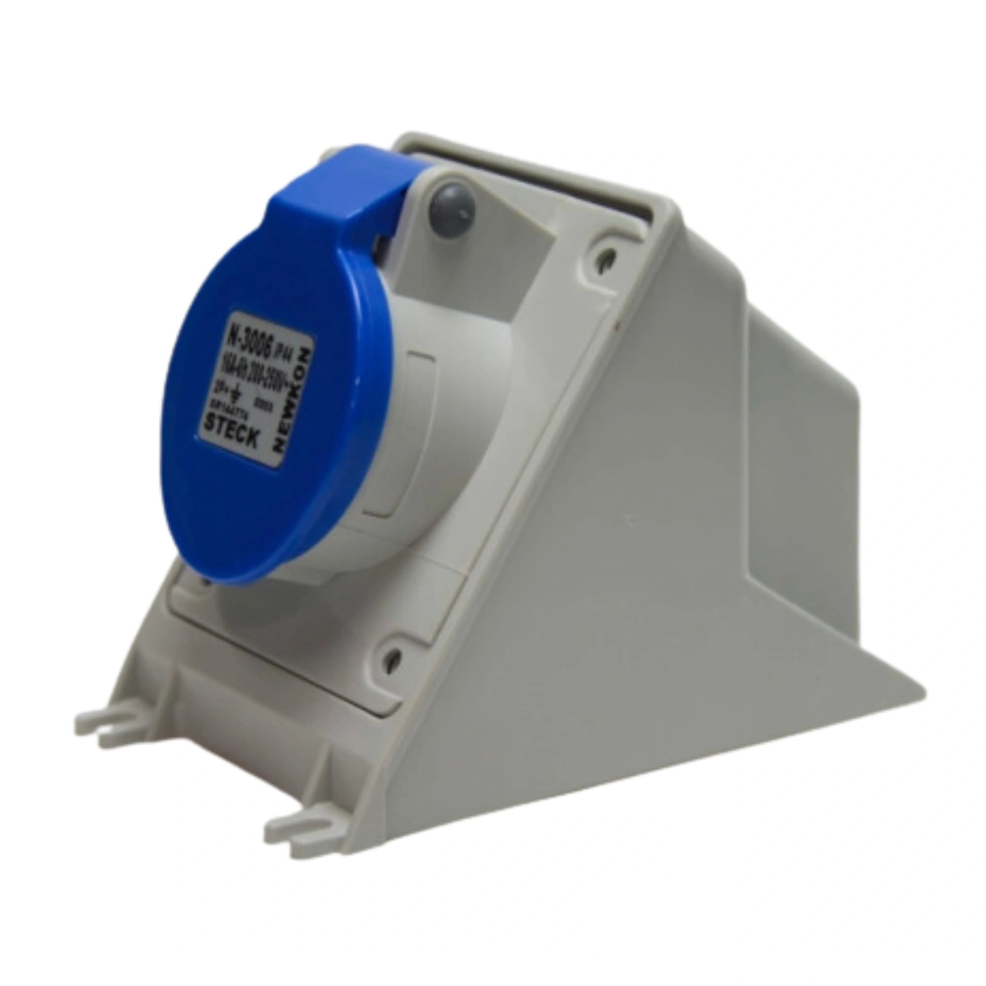Tomada de Sobrepor Steck 16A 3P 220/240V N-3006