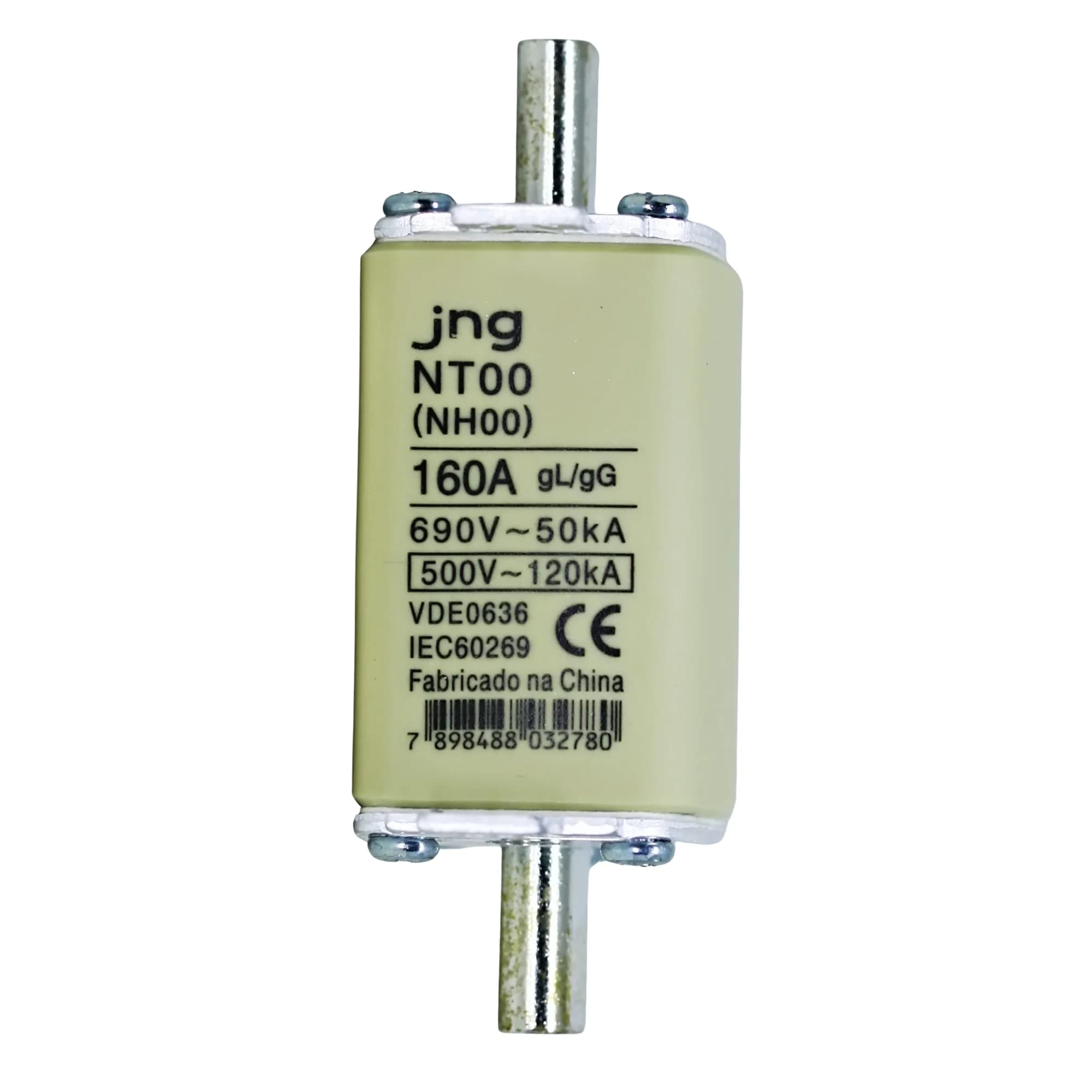 Fusível Retardado NH00 160 Amp.