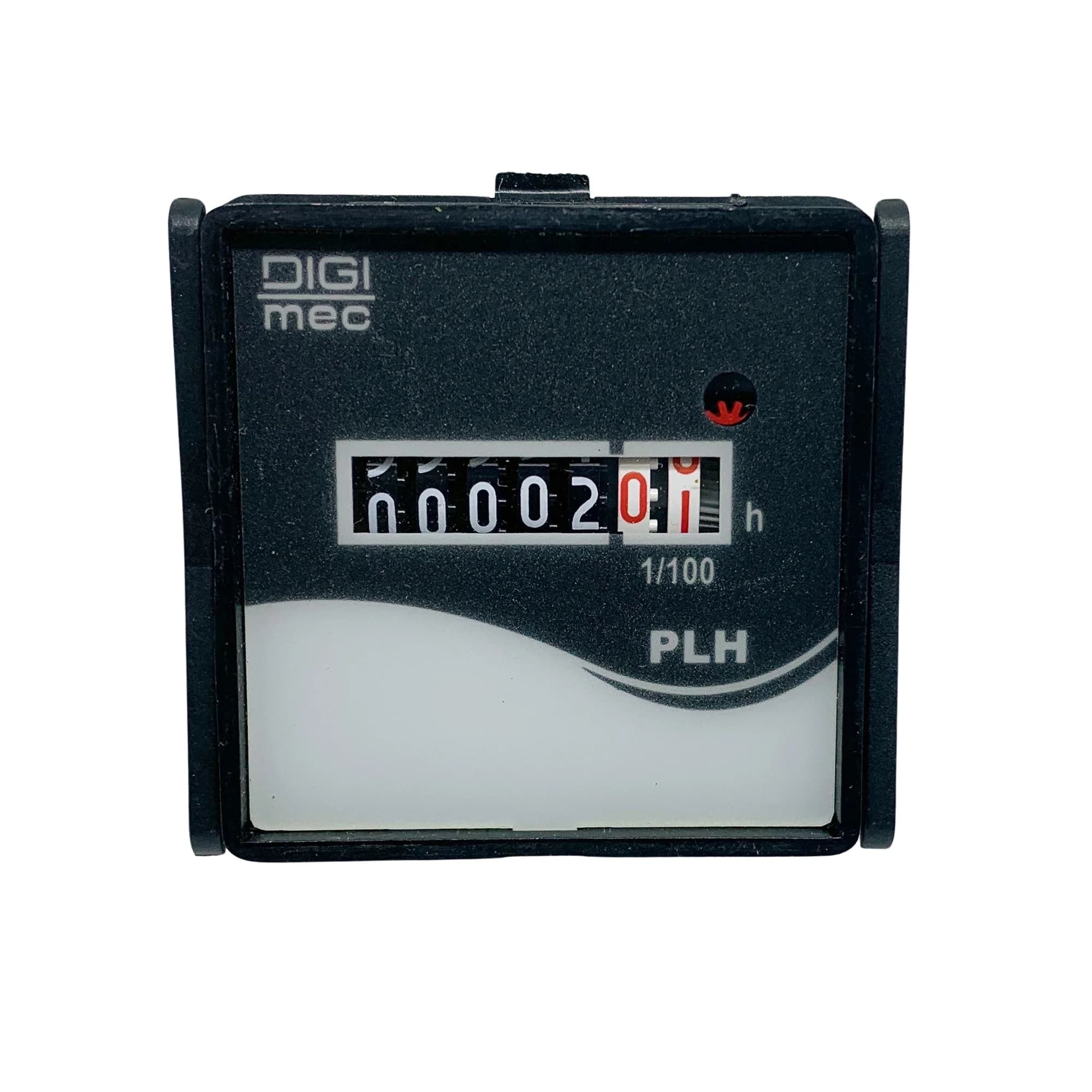 Totalizador de Horas Eletromecânico 48x48mm PLH Digimec