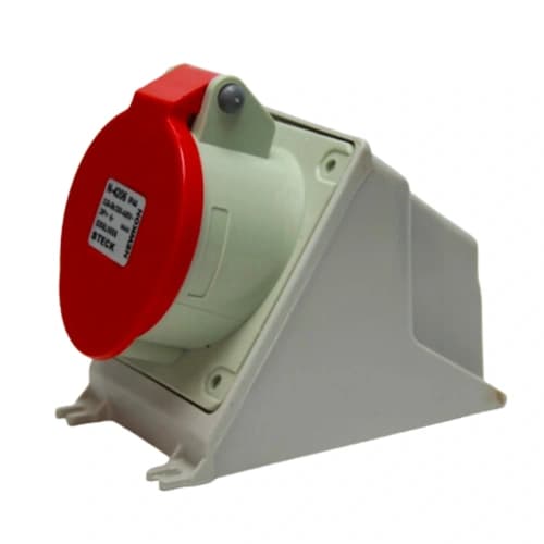 Tomada de Sobrepor Steck 16A 3P+T 380/440V N-4006