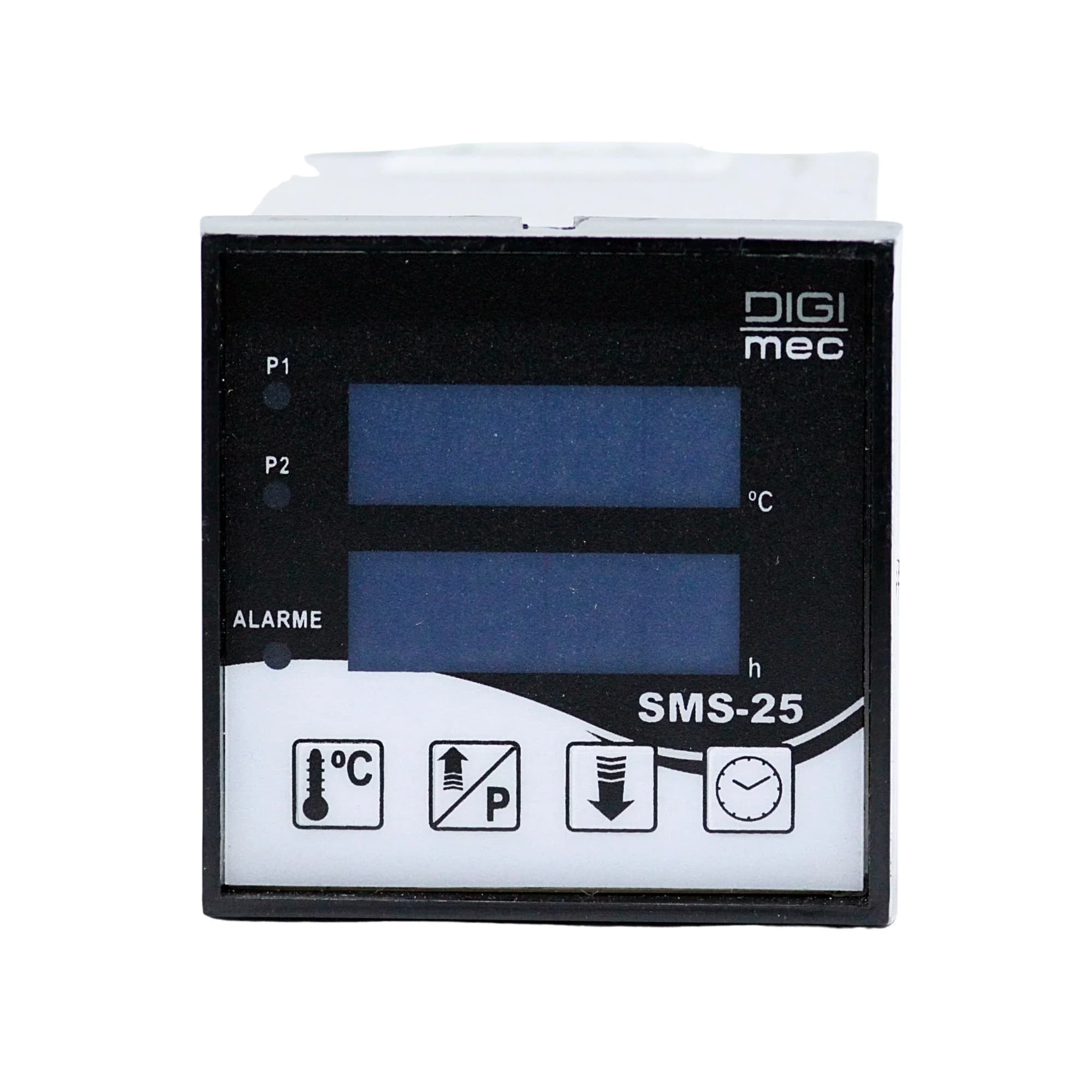Temporizador e Controlador de Temperatura 72x72MM SMS-25 Digimec