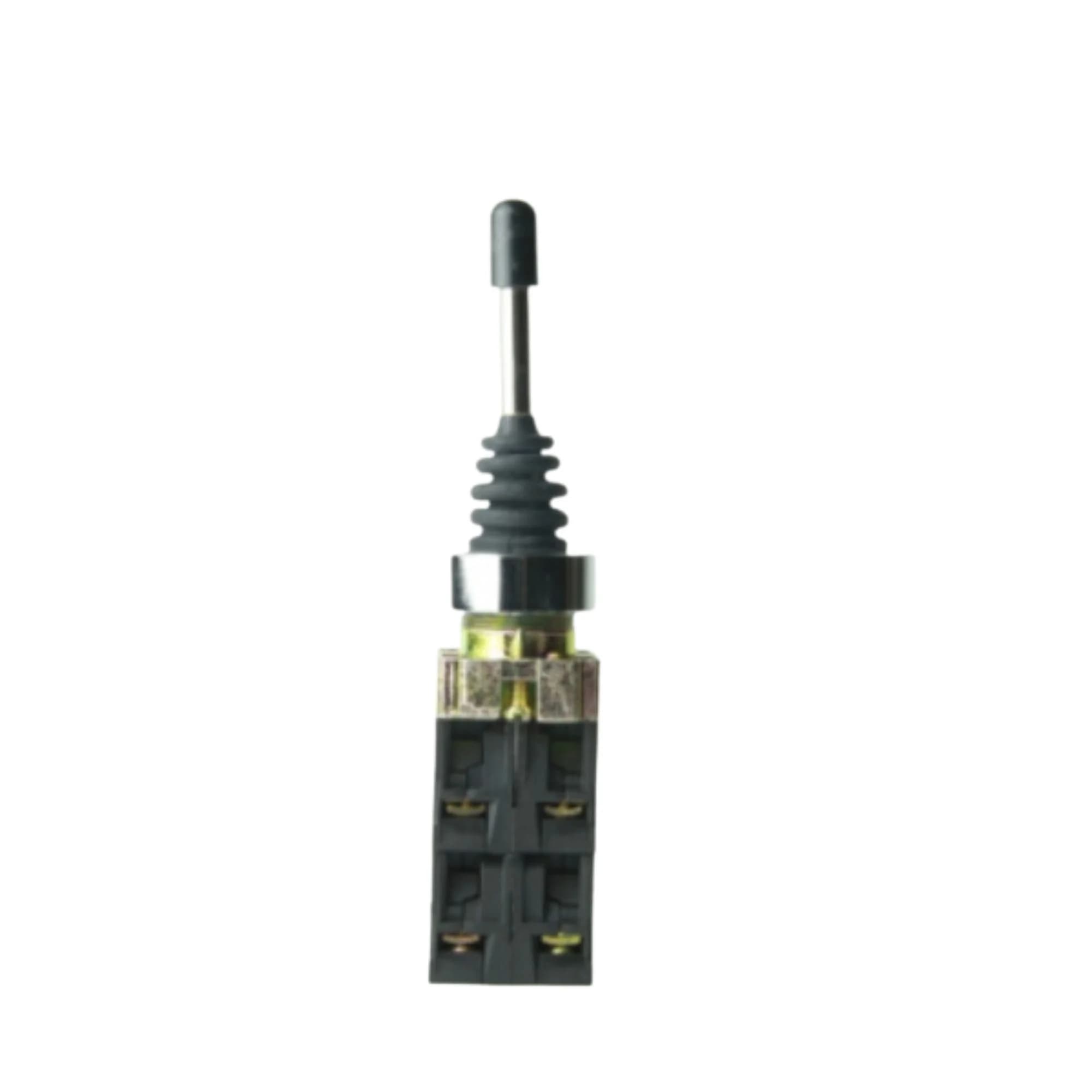 Manipulador metálico, 22mm, 4 posições com retorno, bloco de contato 4NA, HB2-PA24