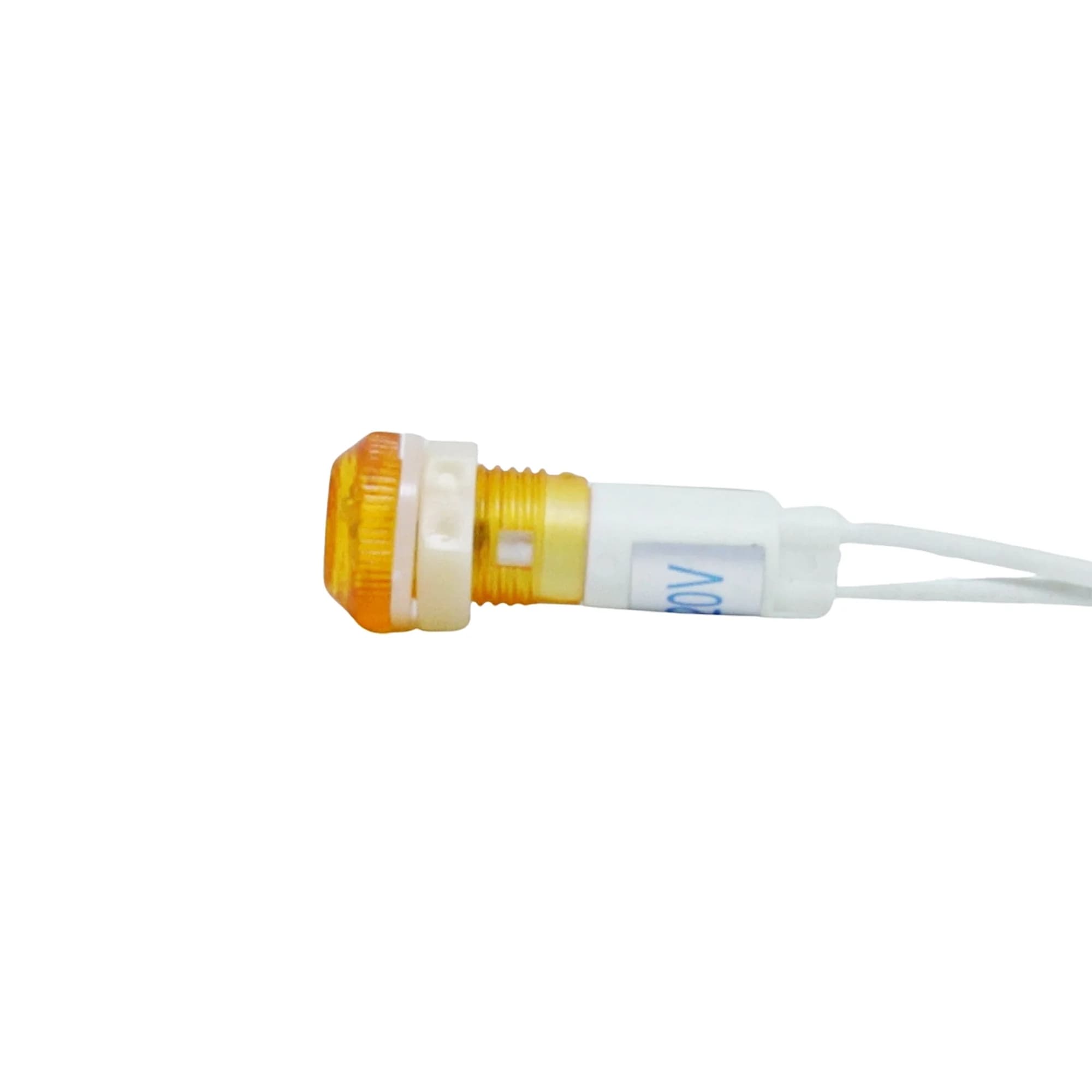 Sinaleiro 10mm Led Olho de Boi Amarelo PLR-108