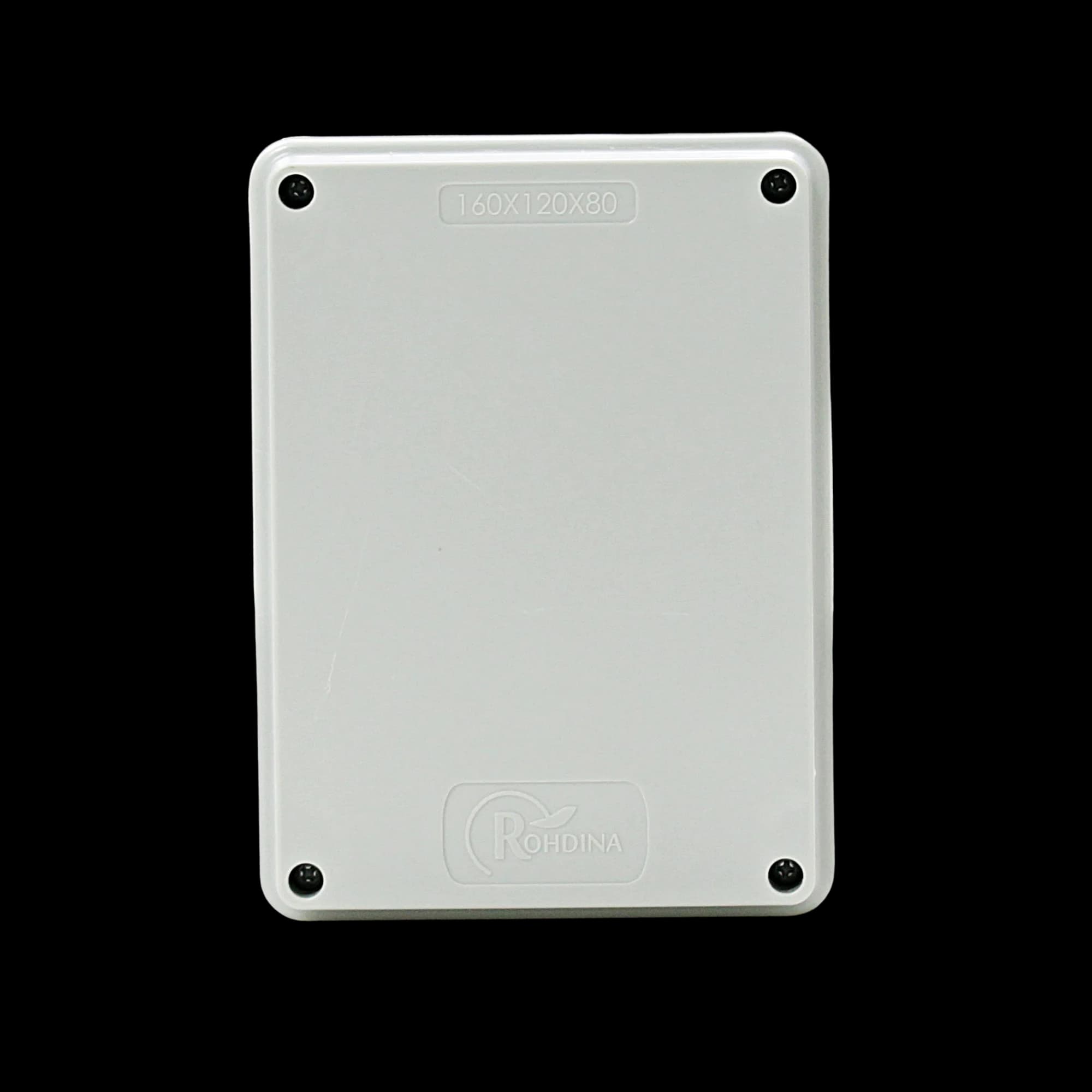 Caixa Plástica Ip68 160x120x80 Cinza Rohdina