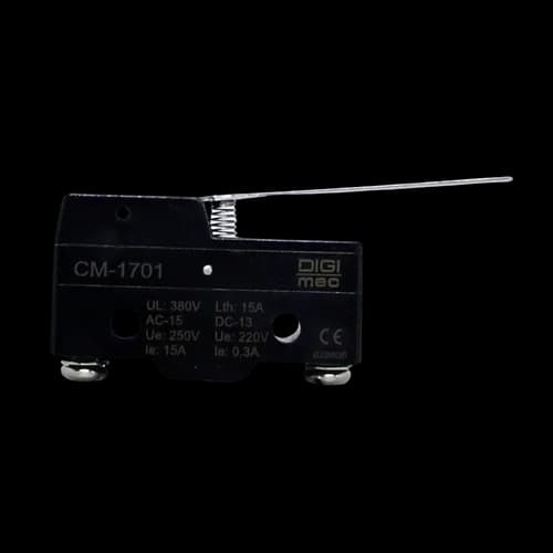 Micro Interruptor Baquelite Alavanca Longa CM-1701 Digimec